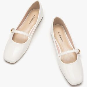 NWT C.Paravano Mary Jane Flats | Comfortable Square Toe Ballet Flats size 11